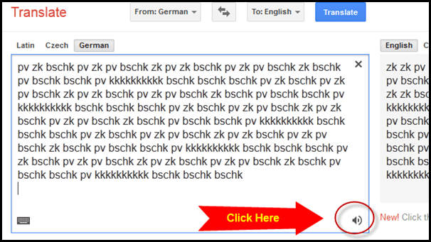 Google translate