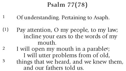 pietersma.psalm.77.preamble.preface