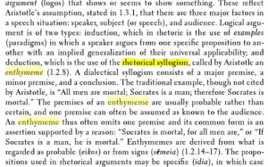 rhetorical.syllogism.enthymeme.aristotle.george.a.kennedy
