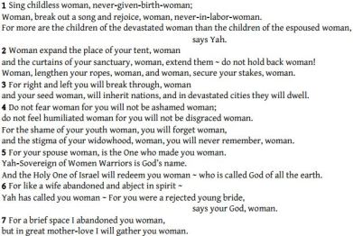 Isaiah.54.Wil.Gafney.translating.1to7