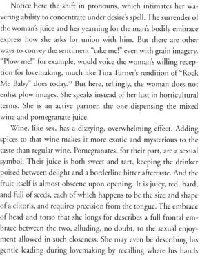 Song of Songs Pomegranates