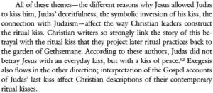 Judas.kiss.Jewish.not.Christian